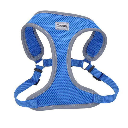 Coastal Pet Comfort Soft Reflective Wrap Adjustable Dog Harness - Blue Lagoon image 0