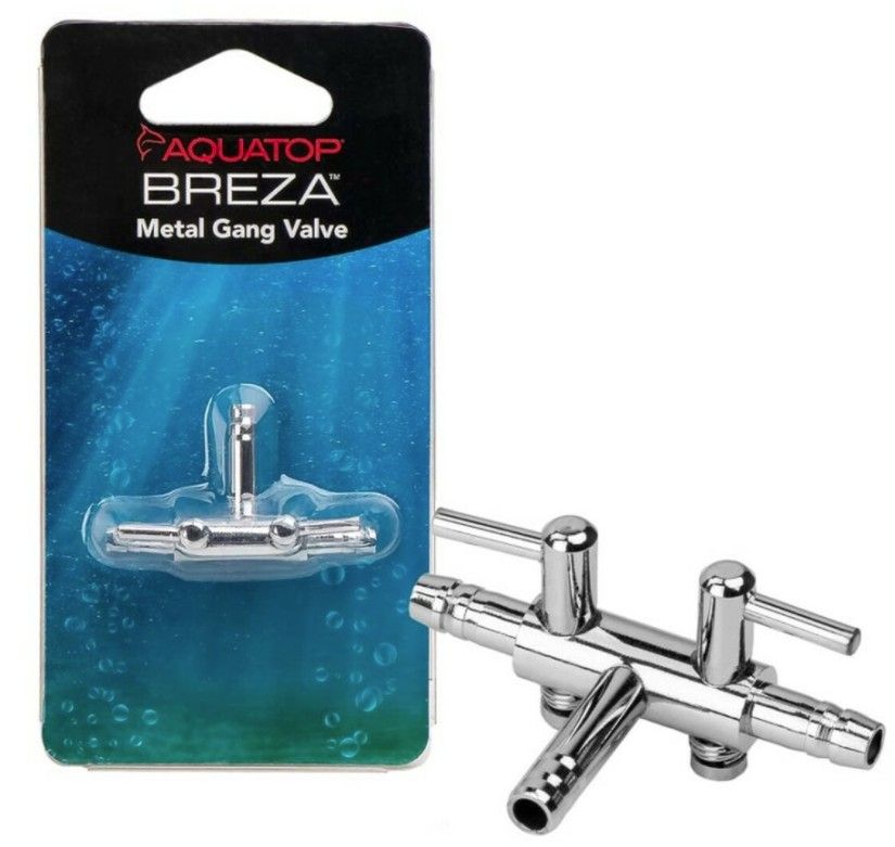 Aquatop Breza 2 Way Metal Gang Valve image 0