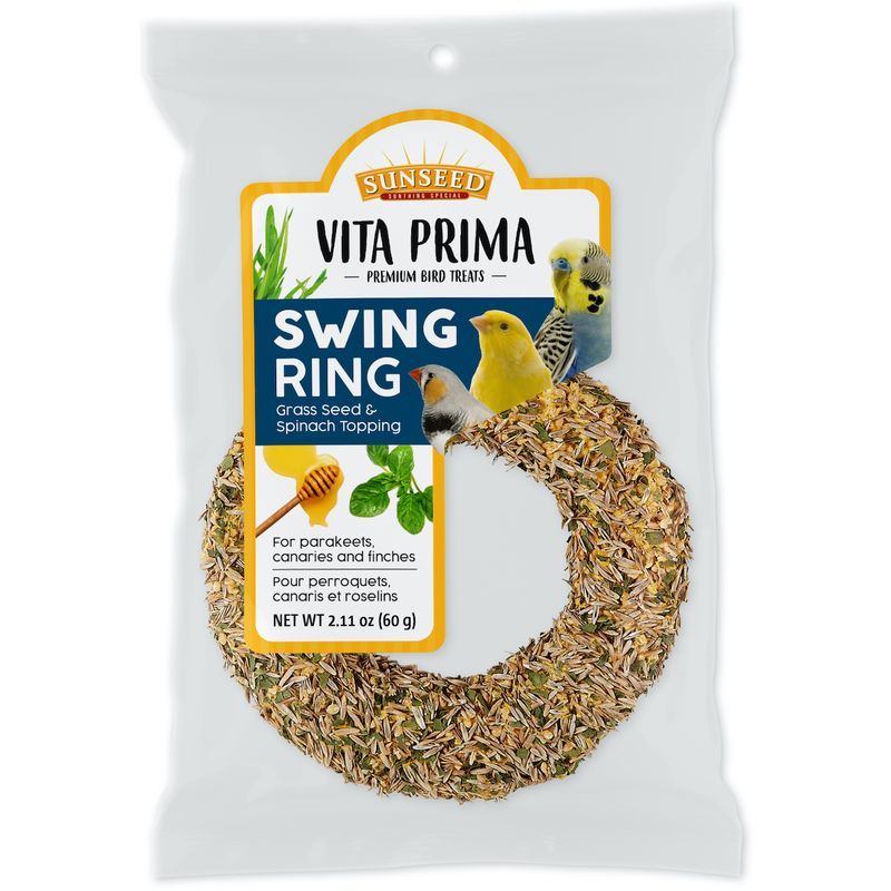 Vitakraft Vita Prima Sun Seed Swing Ring - Parakeet, Canary & Finch image 0