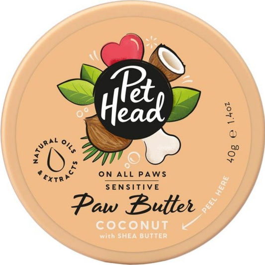 Pet Head Sensitive Paw Butter for Dogs Coconut with Shea Butter image 0