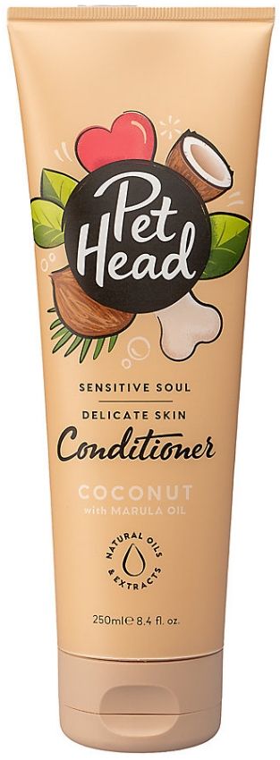 Pet Head Sensitive Soul Delicate Skin Conditioner for Dogs Coconut w/Marula Oil image 0