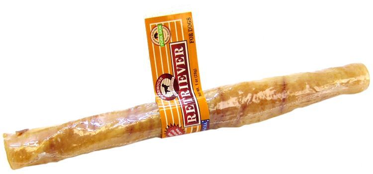Smokehouse Treats Natural Pork Skin Retriever Stick image 0