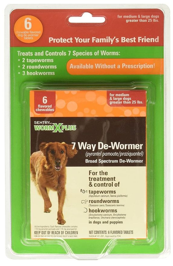 Sentry Worm X Plus - Large Dogs image 0