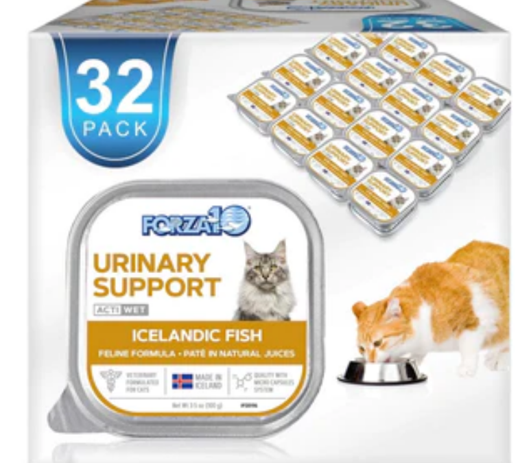 Forza10 Nutraceutic Actiwet Urinary Support Icelandic Fish Wet Cat Food-3.5oz image 0