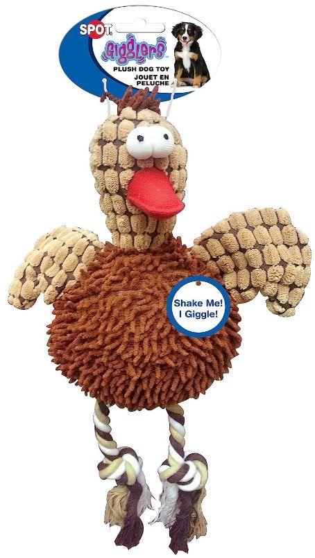 Spot Gigglers Chicken Dog Toy Assorted image 0