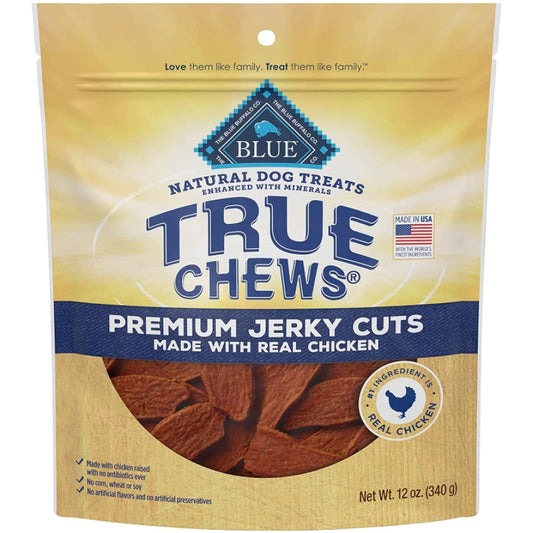 True Chews Blue Buffalo Premium Jerky Cuts with Real Chicken image 0