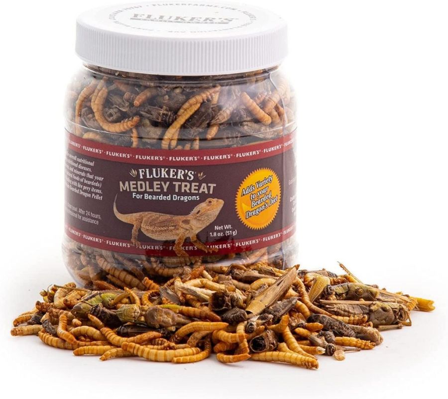 Flukers Medley Treat for Bearded Dragons image 0