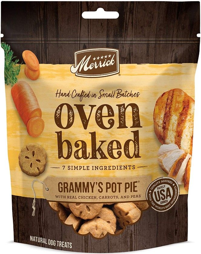 Merrick Oven Baked Grammys Pot Pie Natural Dog Treats image 0