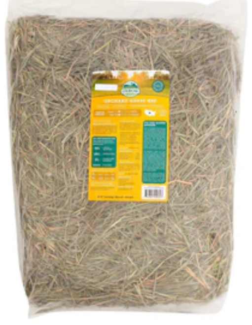 Oxbow Orchard Grass Small Animal Hay - 50 lb Bag image 0