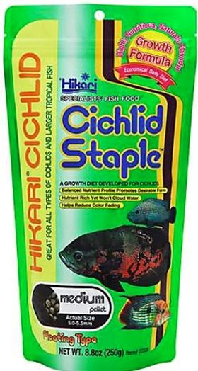 Hikari Cichlid Staple Food - Medium Pellet image 0