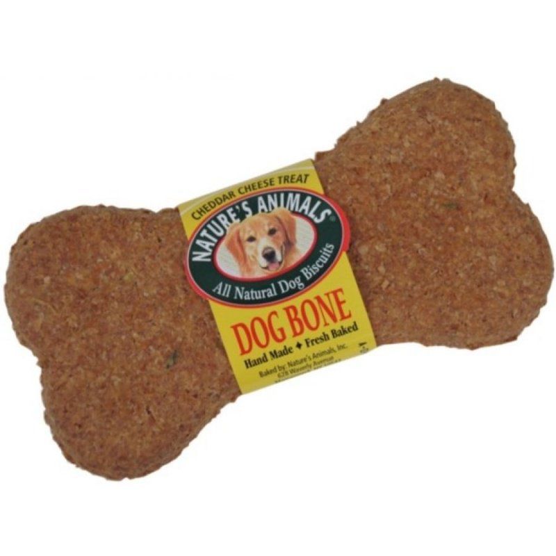 Natures Animals All Natural Dog Bone - Cheddar Cheese Flavor image 0
