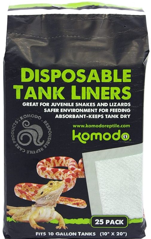 Komodo Repti-Pads Disposable Tank Liners 10 x 20 Inch image 0