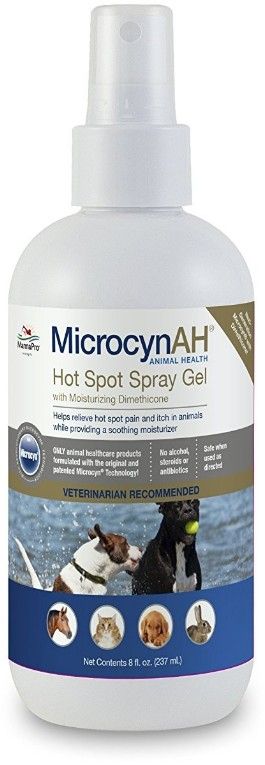 Nutri-Vet MicrocynAH Hot Spot Spray Gel image 0