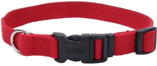 Coastal Pet New Earth Soy Adjustable Dog Collar Cranberry image 0