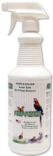 AE Cage Company Poop D Zolver Bird Poop Remover Lime Coconut Scent image 0