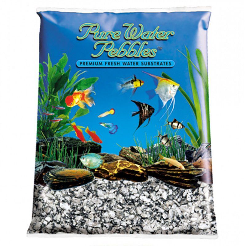 Pure Water Pebbles Aquarium Gravel - Silver Mist image 0