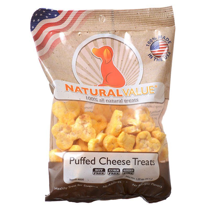 Loving Pets Natural Value Puffed Cheese Treats image 0