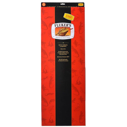 Flukers Ultra Deluxe Premium Jumbo Heat Mat - 35 Watts - 11" x 29" - 50+Gal Tank image 0