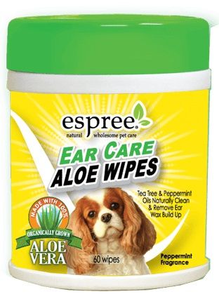 Espree Ear Care Aloe Wipes image 0