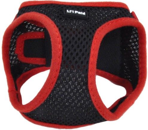 Li'L Pals Black Harness with Red Lining image 0