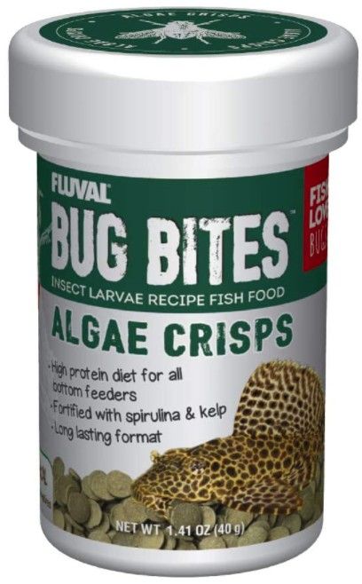 Fluval Bug Bites Algae Crisps image 0