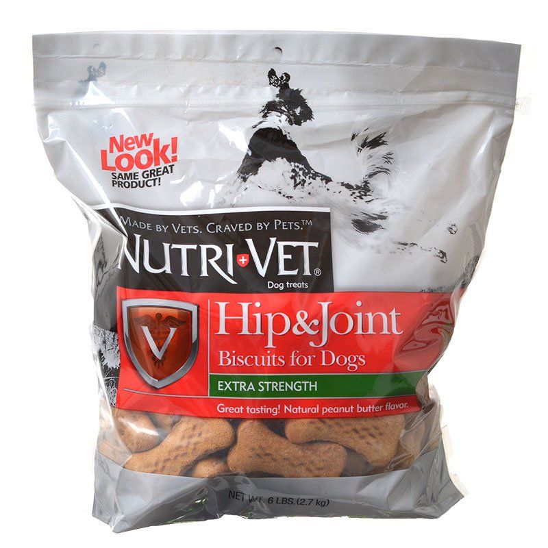 Nutri-Vet Hip & Joint Biscuits for Dogs - Extra Strength image 0