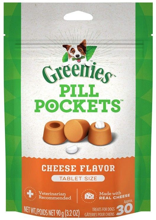 Greenies Pill Pockets Cheese Flavor Tablets image 0