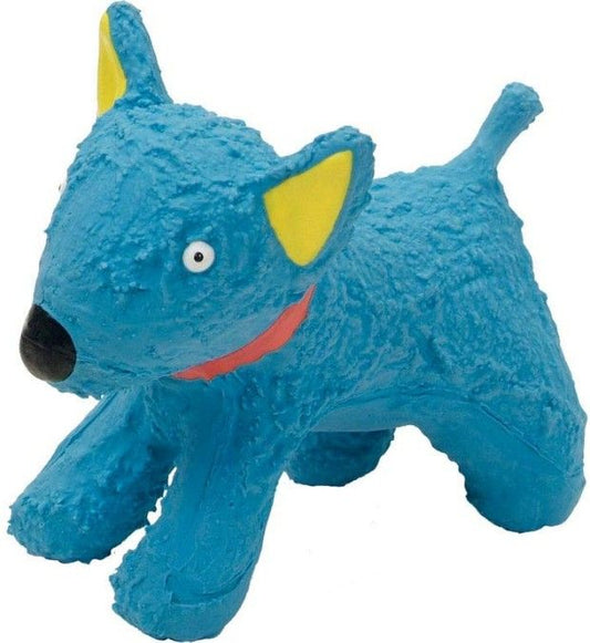 Li'l Pals Latex Blue Dog Toy image 0