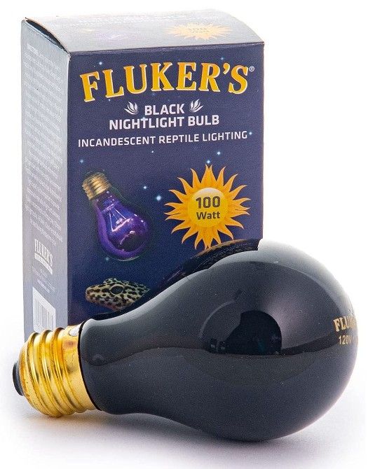 Flukers Black Nightlight Incandescent Bulb image 0