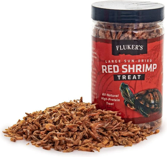 Flukers Sun-Dried Large Red Shrimp Treat image 0