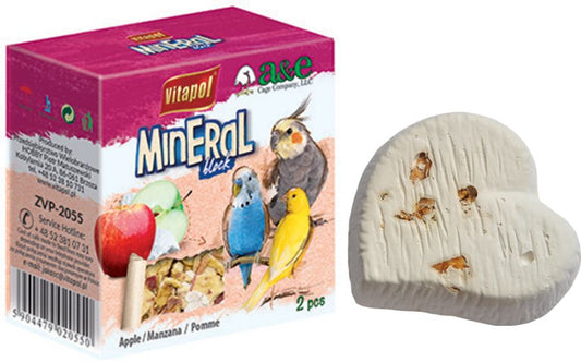 AE Cage Company Apple Infused Bird Mineral Block image 0