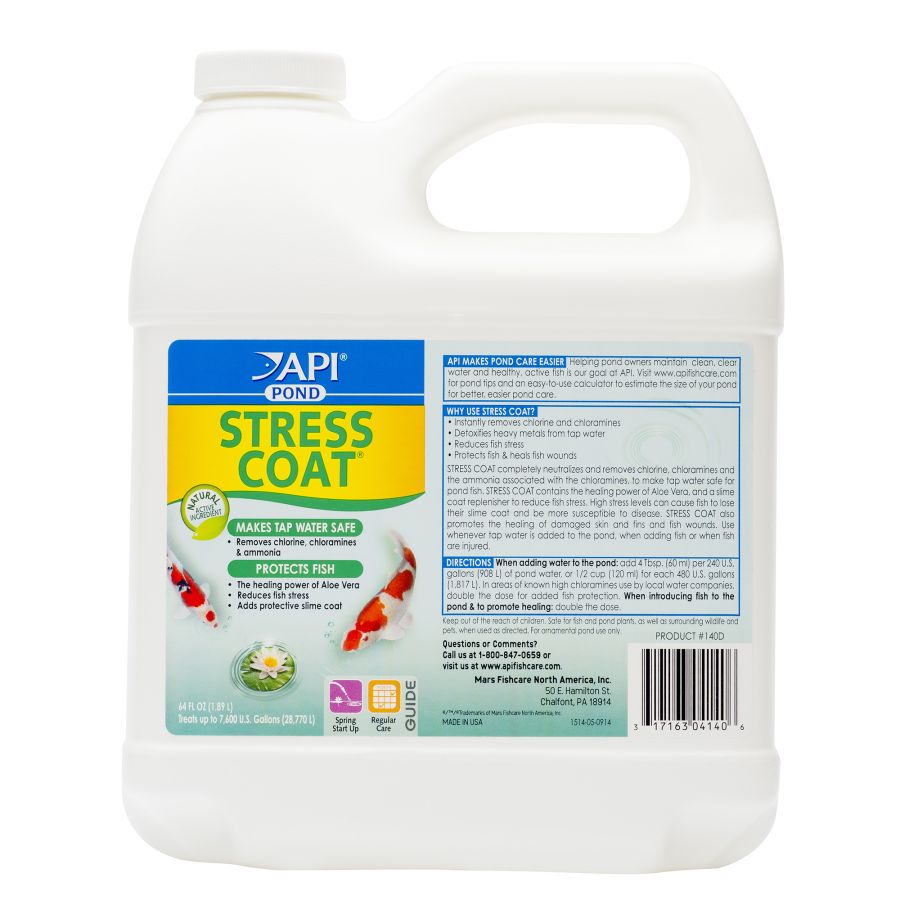 PondCare Stress Coat Plus Fish & Tap Water Conditioner for Ponds image 0