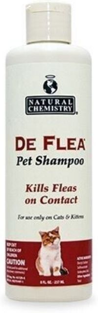 Miracle Care Natural Chemistry DeFlea Pet Shampoo for Cats image 0