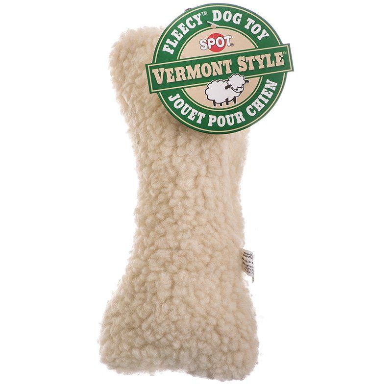 Spot Vermont Style Fleecy Bone Shaped Dog Toy image 0