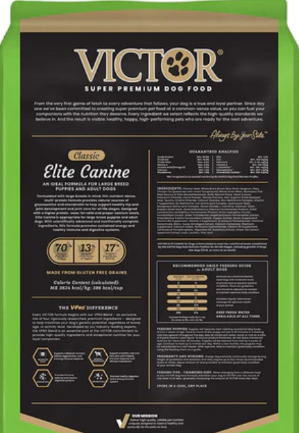 Victor Elite Canine Dry Dog Food image 1