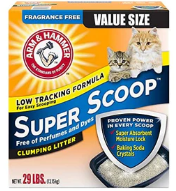 Arm & Hammer Super Scoop Clumping Cat Litter - Fragrance Free image 0