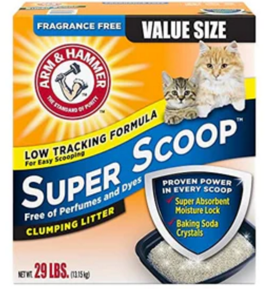 Arm & Hammer Super Scoop Clumping Cat Litter - Fragrance Free image 0