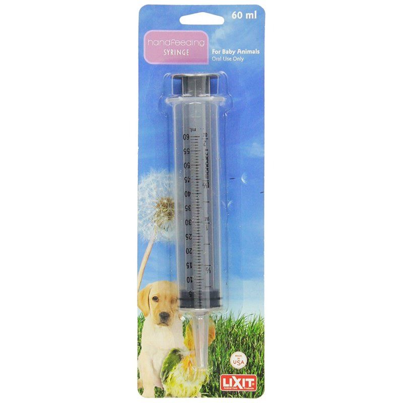 Lixit Hand Feeding Syringe for Baby Animals image 0