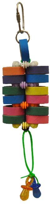 AE Cage Company Happy Beaks Starts and Bagels Bird Toy image 0