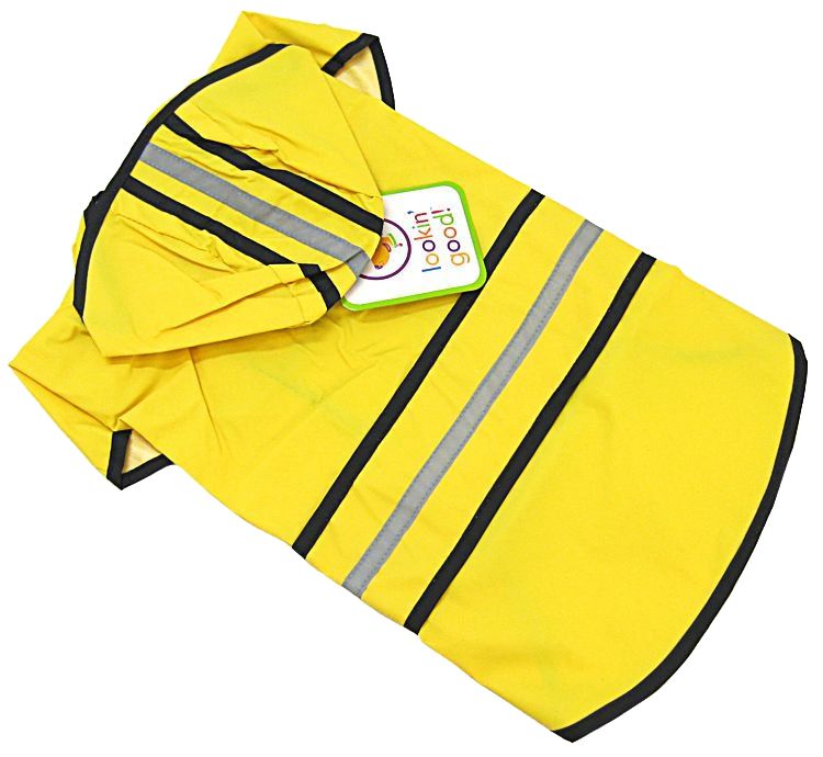 Fashion Pet Rainy Day Dog Slicker - Yellow image 0