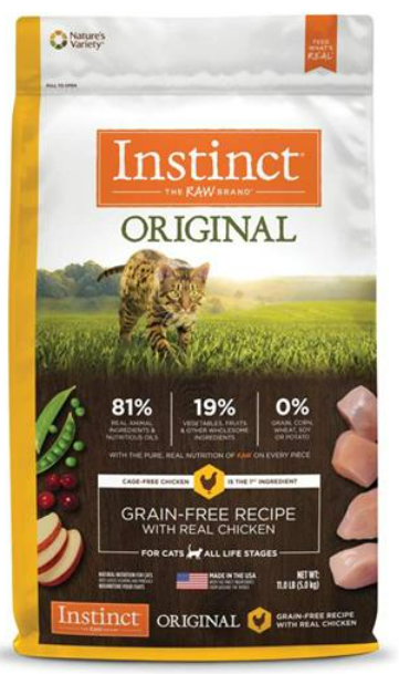 Natures Variety Instinct Cat Original Grain-Free Cat Food Variety image 0