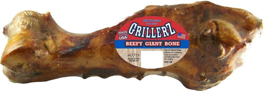 Grillerz Smoked Beefy Giant Bone Dog Treat image 0