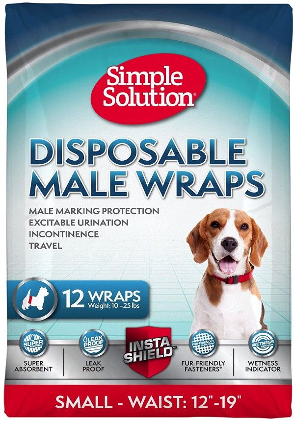Simple Solution Disposable Male Wraps - Small image 0