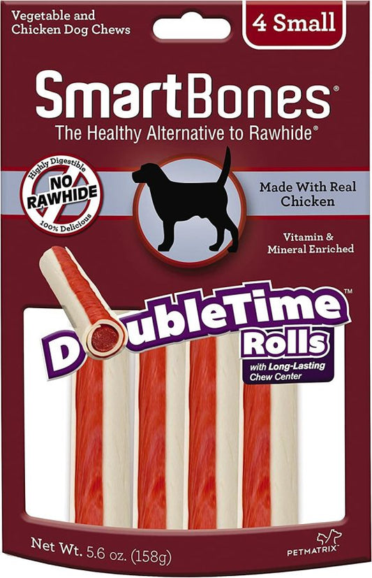SmartBones DoubleTime Roll Chews for Dogs - Chicken image 0