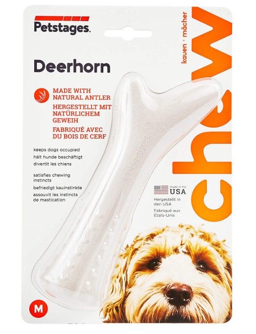 Petstages Deerhorn Natural Antler Chew for Dogs image 0