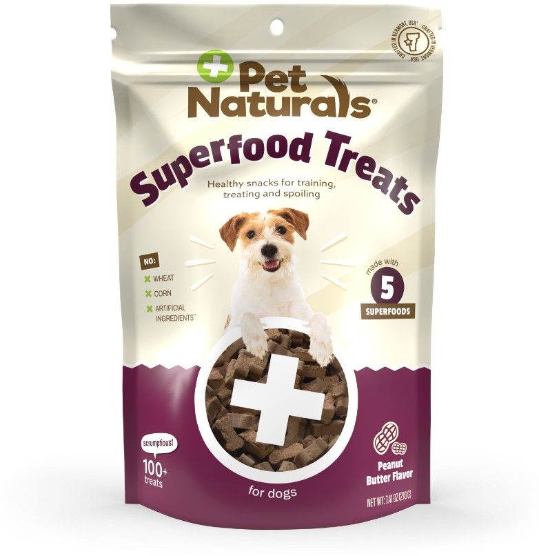 Pet Naturals Superfood Treats Peanut Butter Flavor image 0