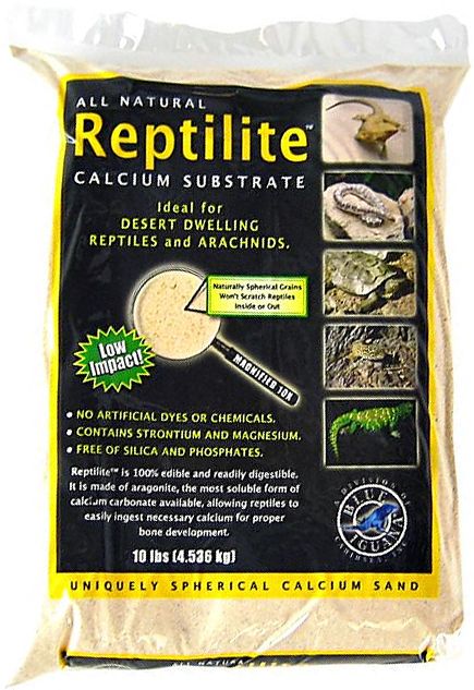 Blue Iguana Reptilite Calcium Substrate for Reptiles - Aztec Gold image 0