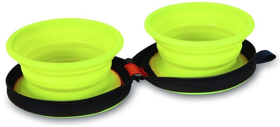 Petmate Silicone Travel Duo Bowl Medium image 0