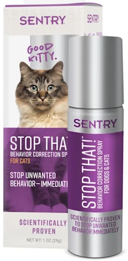 Sentry Stop That! Behavior Correction Spray for Cats image 0