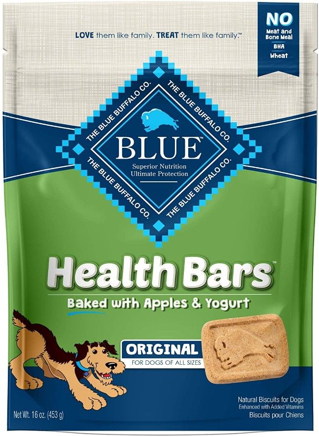 Blue Buffalo Health Bars Dog Biscuits - Baked with Apples & Yogurt image 0